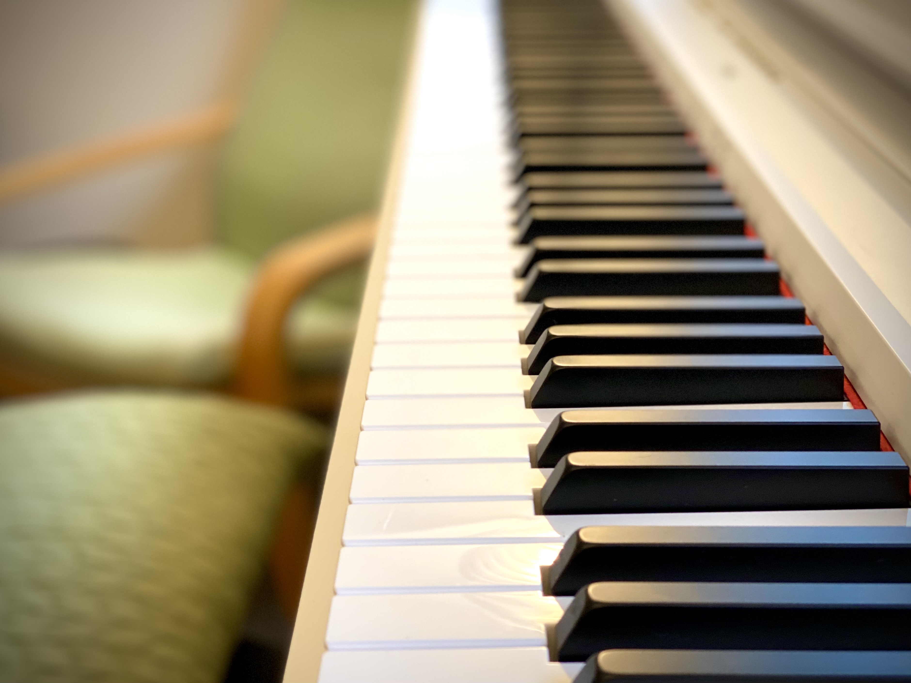 Touches de piano pour musicothérapie